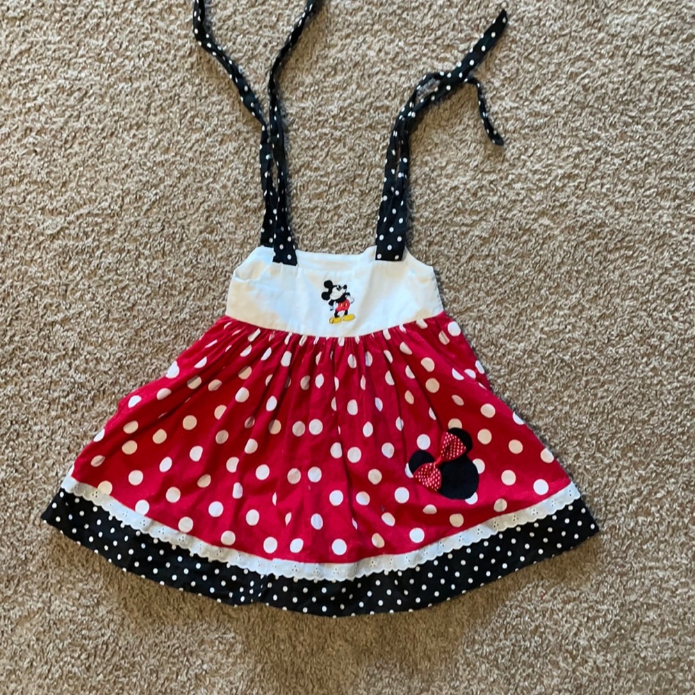 Handmade boutique Mickey/mini dress. Size 5T